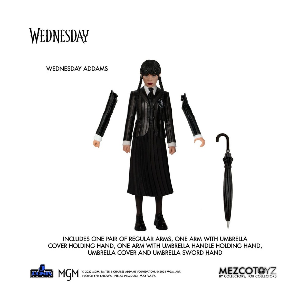 Mezco 5 Points - Wednesday & Enid Boxed Set - Wednesday