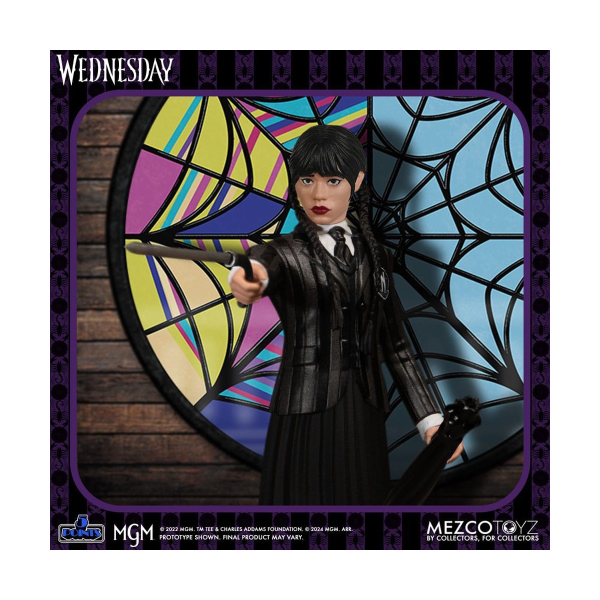 Mezco 5 Points - Wednesday & Enid Boxed Set - Wednesday
