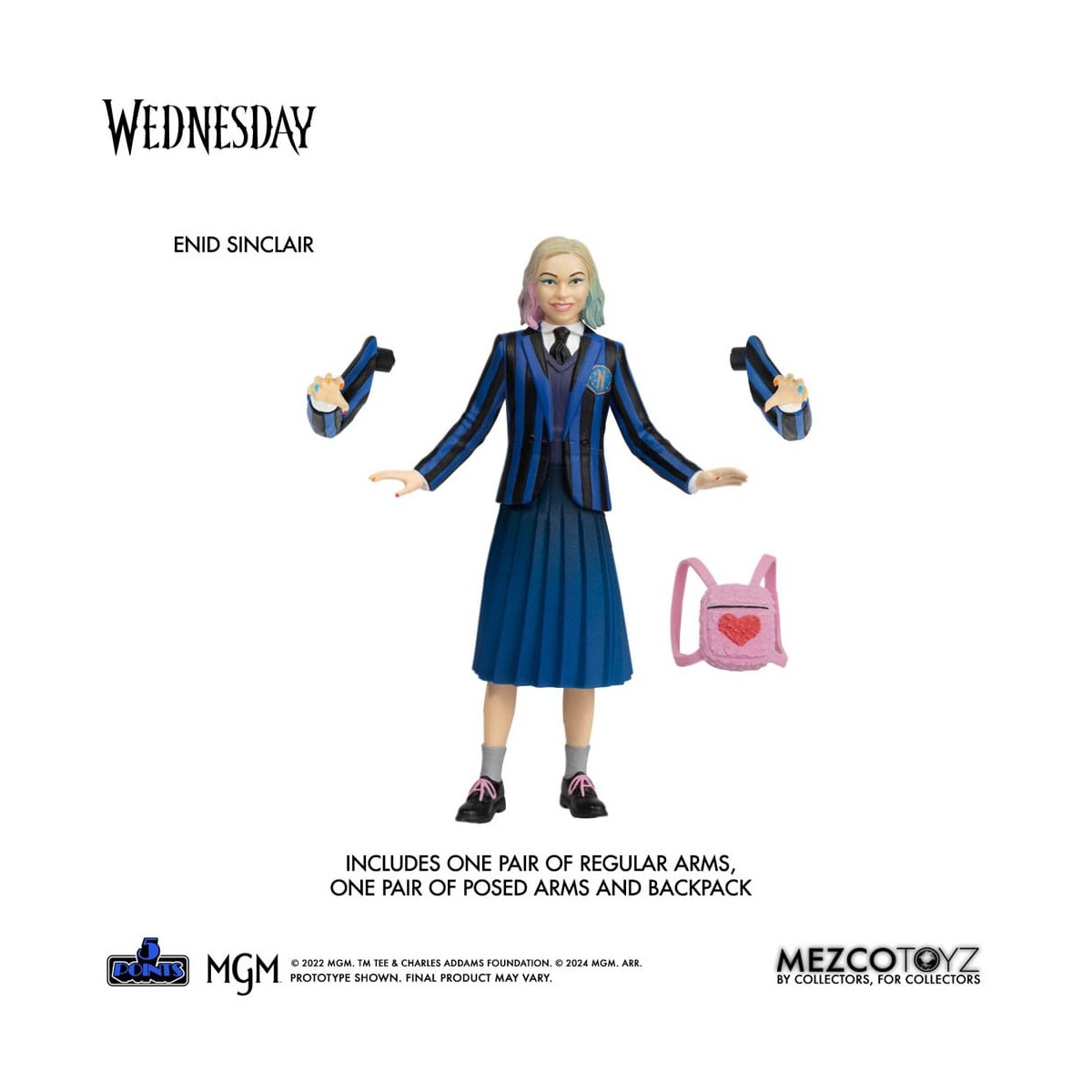 Mezco 5 Points - Wednesday & Enid Boxed Set - Wednesday
