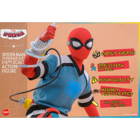 Hot Toys/Hono Studio - Marvel - Your faithful servant Spider-Man - Spider-Man (Homemade Suit) 1/6