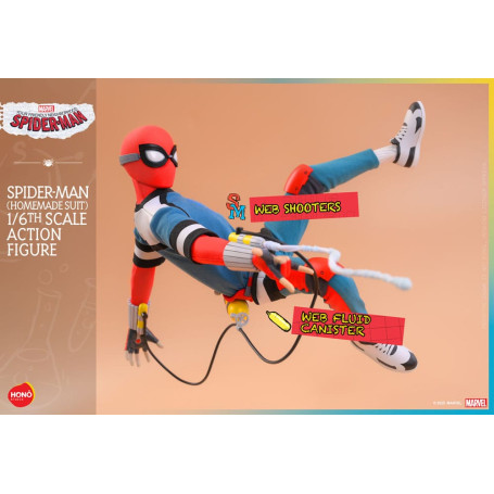 Hot Toys/Hono Studio - Marvel - Your faithful servant Spider-Man - Spider-Man (Homemade Suit) 1/6