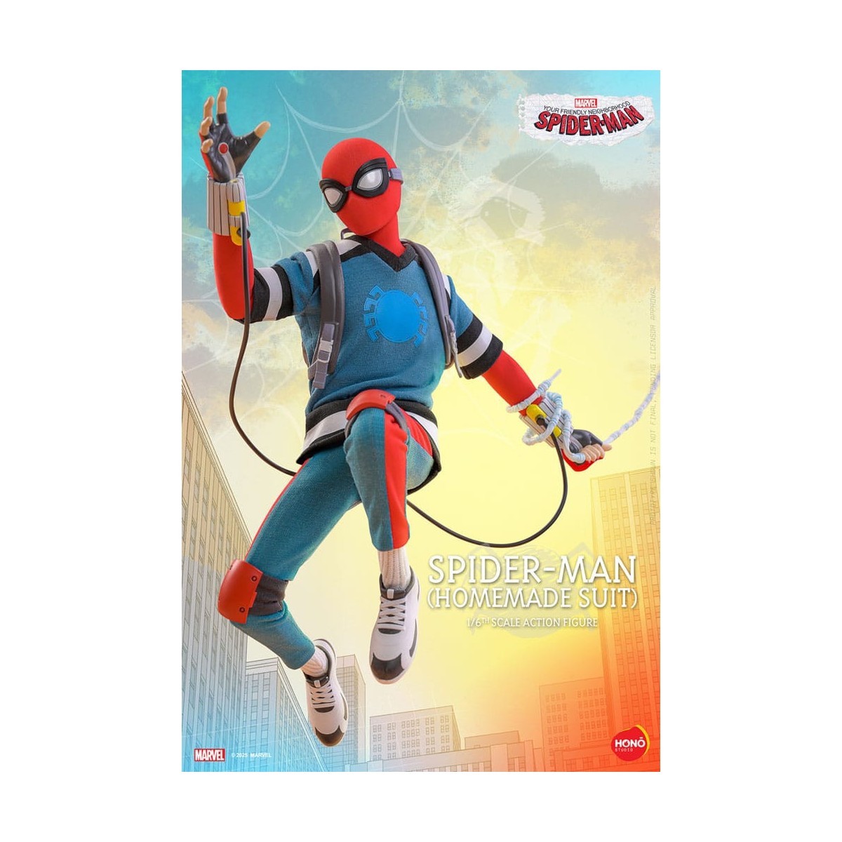 Hot Toys/Hono Studio - Marvel - Your faithful servant Spider-Man - Spider-Man (Homemade Suit) 1/6