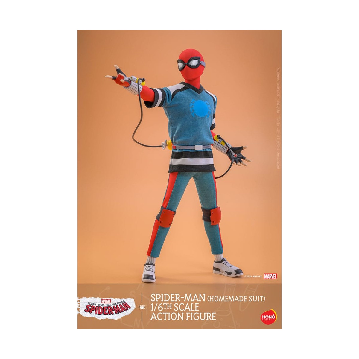Hot Toys/Hono Studio - Marvel - Your faithful servant Spider-Man - Spider-Man (Homemade Suit) 1/6