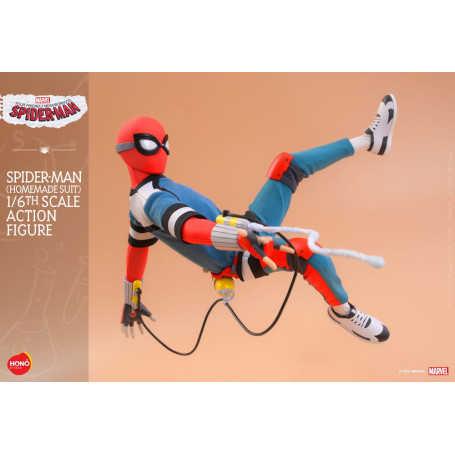 Hot Toys/Hono Studio - Marvel - Your faithful servant Spider-Man - Spider-Man (Homemade Suit) 1/6