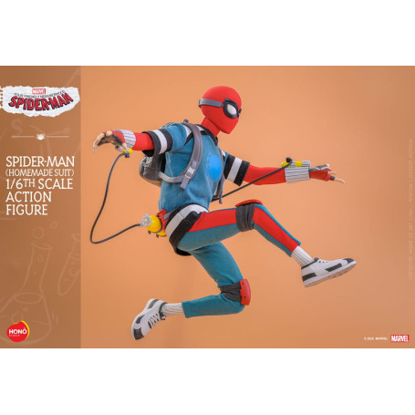 Hot Toys/Hono Studio - Marvel - Your faithful servant Spider-Man - Spider-Man (Homemade Suit) 1/6