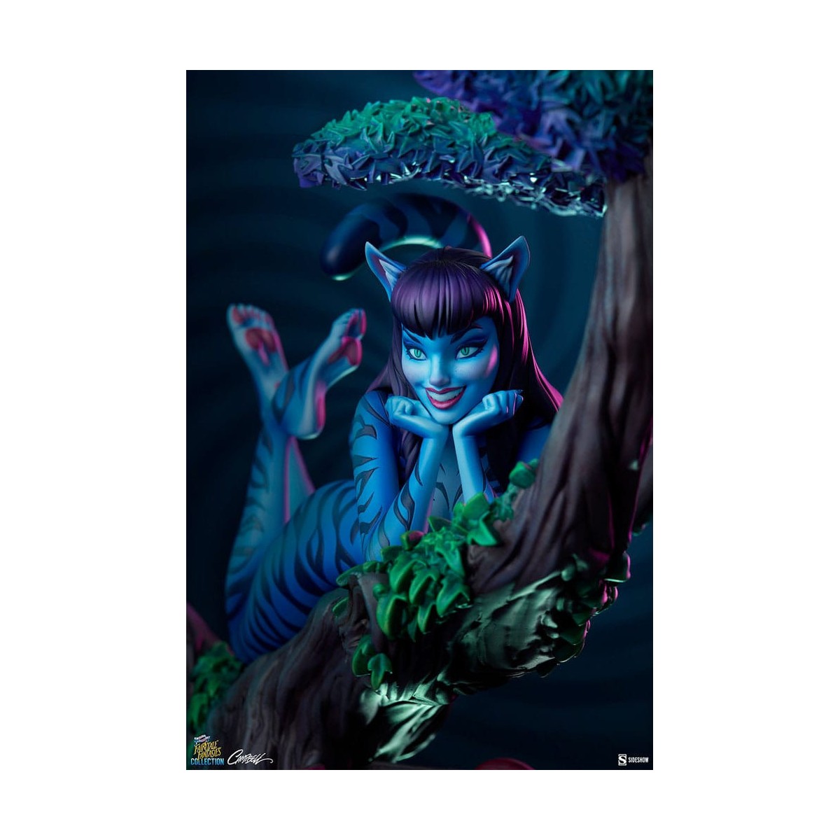 Sideshow - Lady Cheshire Cat - Alice Au Pays Des Merveilles - Fairytale Fantasies Collection Campbell