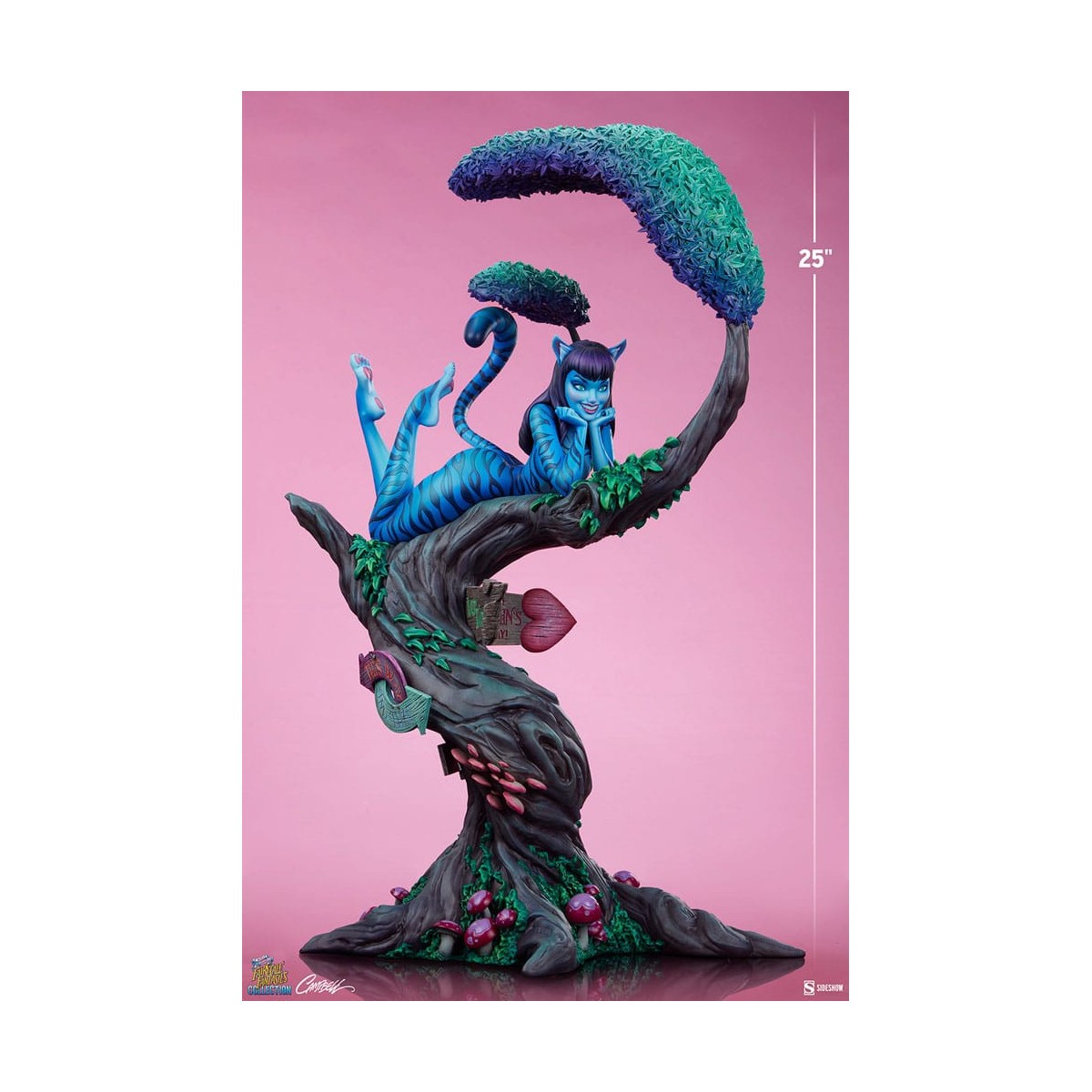 Sideshow - Lady Cheshire Cat - Alice Au Pays Des Merveilles - Fairytale Fantasies Collection Campbell