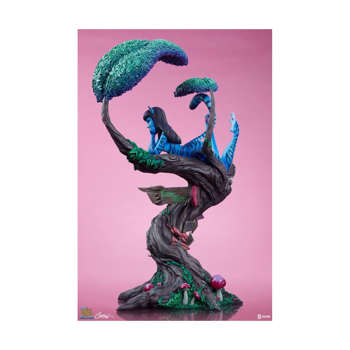 Sideshow - Lady Cheshire Cat - Alice Au Pays Des Merveilles - Fairytale Fantasies Collection Campbell