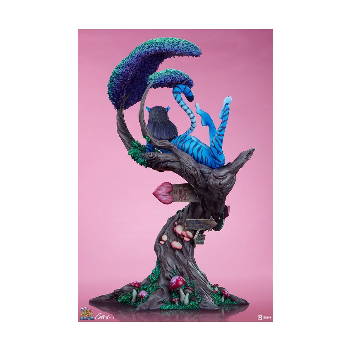 Sideshow - Lady Cheshire Cat - Alice Au Pays Des Merveilles - Fairytale Fantasies Collection Campbell