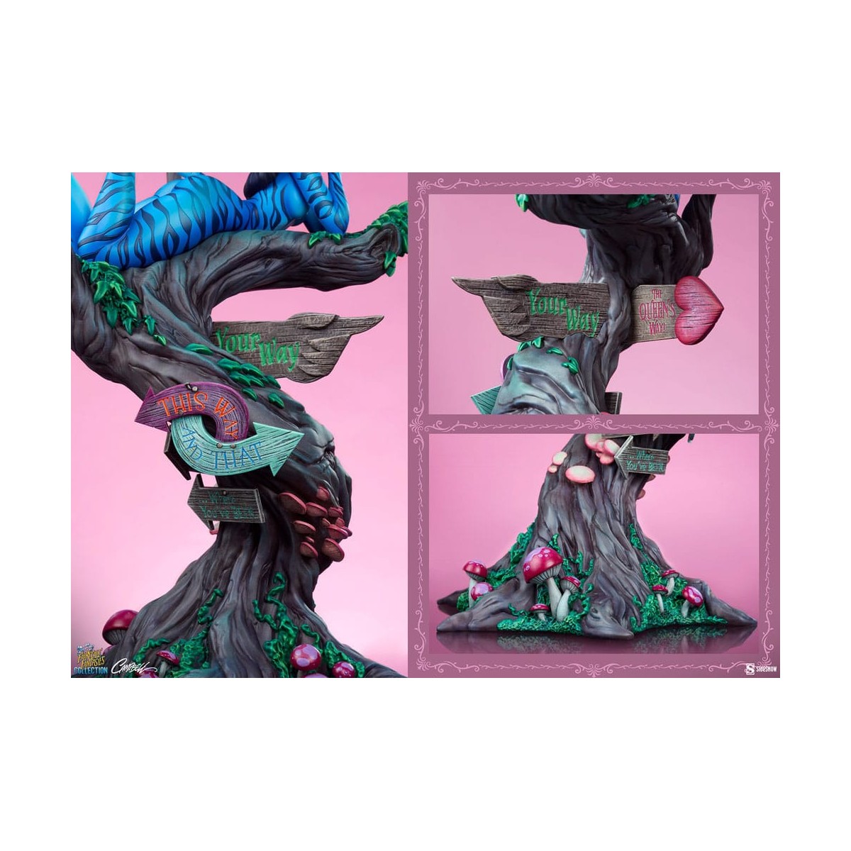 Sideshow - Lady Cheshire Cat - Alice Au Pays Des Merveilles - Fairytale Fantasies Collection Campbell