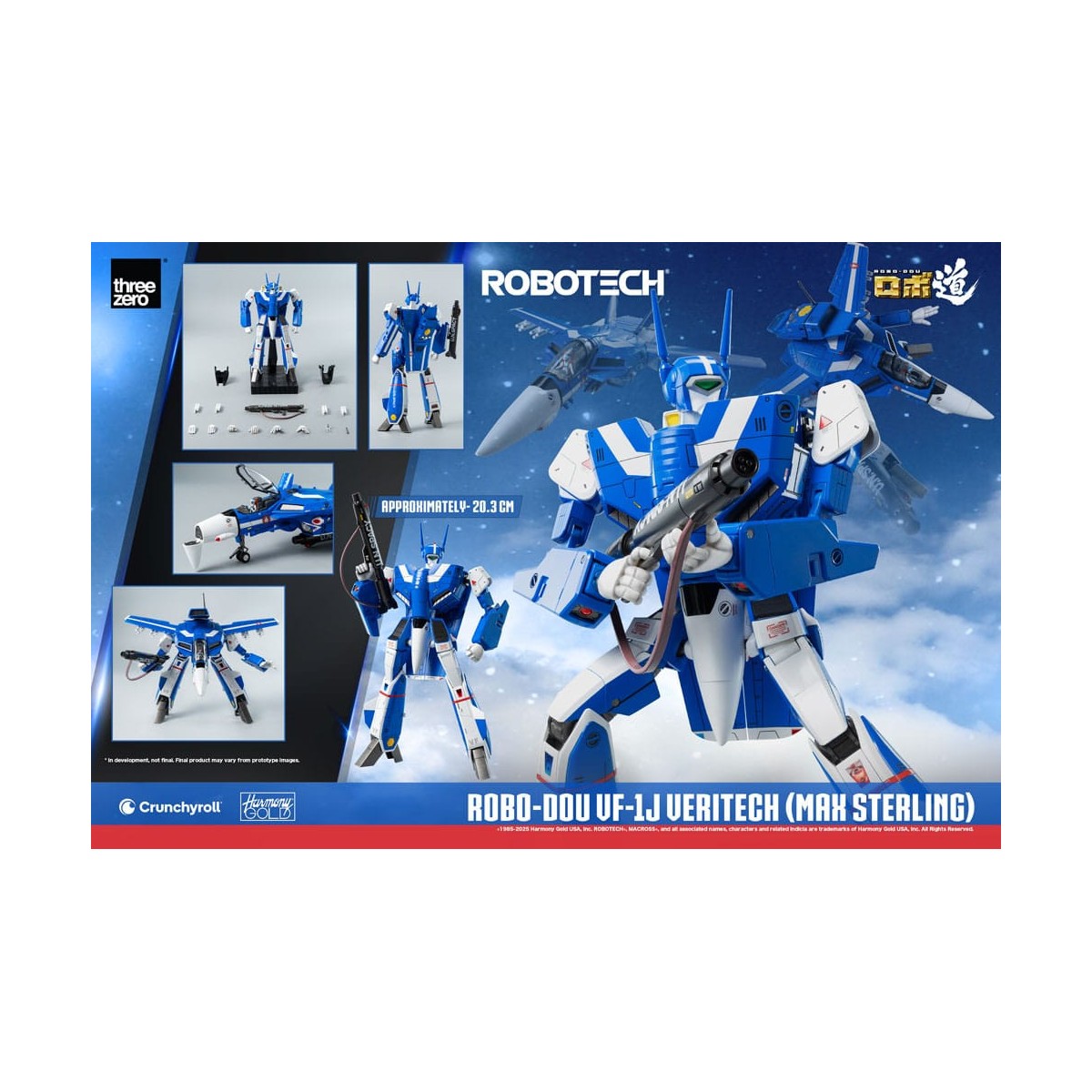 Three Zero - ROBOTECH - VF-1J Veritech (Max Sterling) Robo-Dou - Macross