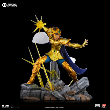 Iron Studios - Saint Seiya - Leo Aiolia BDS Art Scale 1/10 - The Knights of the Zodiac Aior of the Lion