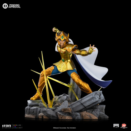 Iron Studios - Saint Seiya - Leo Aiolia BDS Art Scale 1/10 - The Knights of the Zodiac Aior of the Lion