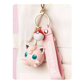 Funism Pokemon Keychain Porte Cle Rondoudou - Jigglypuff - Purin