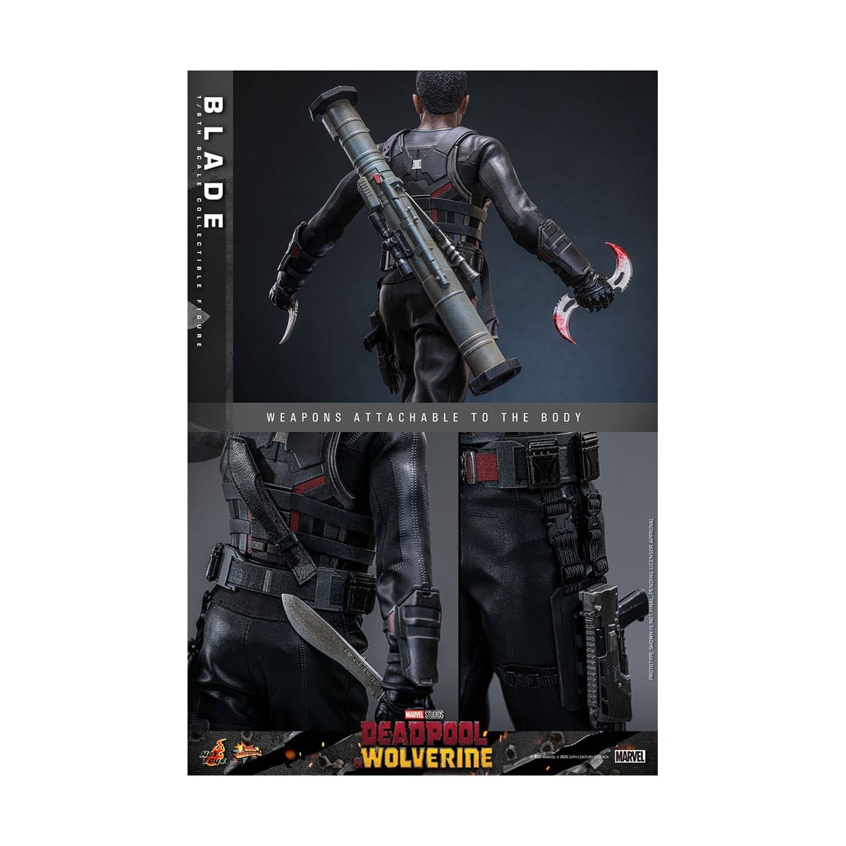 Hot Toys Marvel Deadpool & Wolverine - Blade MMS 1/6