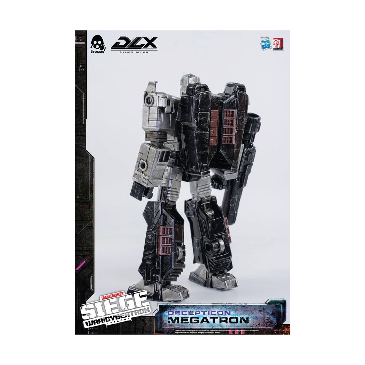 Three0 Transformers - DLX MEGATRON - War For Cybertron Trilogy