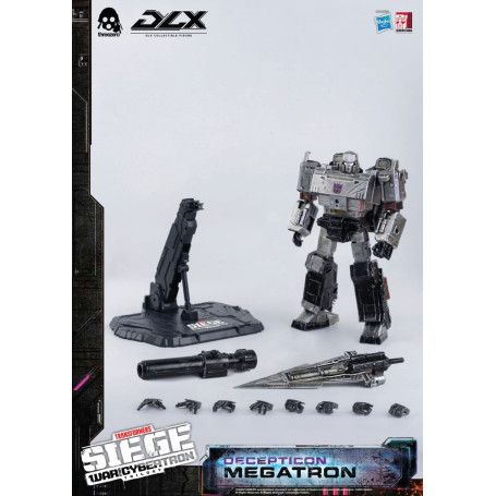 Three0 Transformers - DLX MEGATRON - War For Cybertron Trilogy