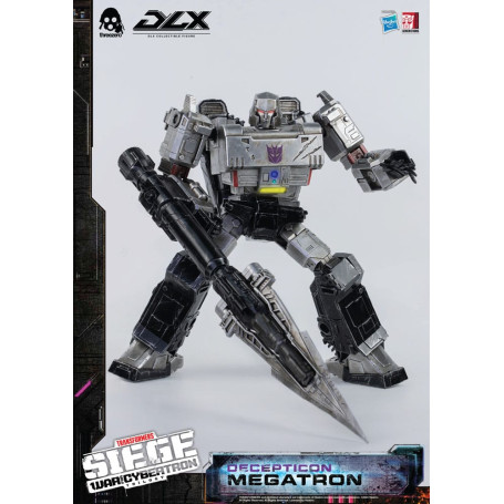 Three0 Transformers - DLX MEGATRON - War For Cybertron Trilogy