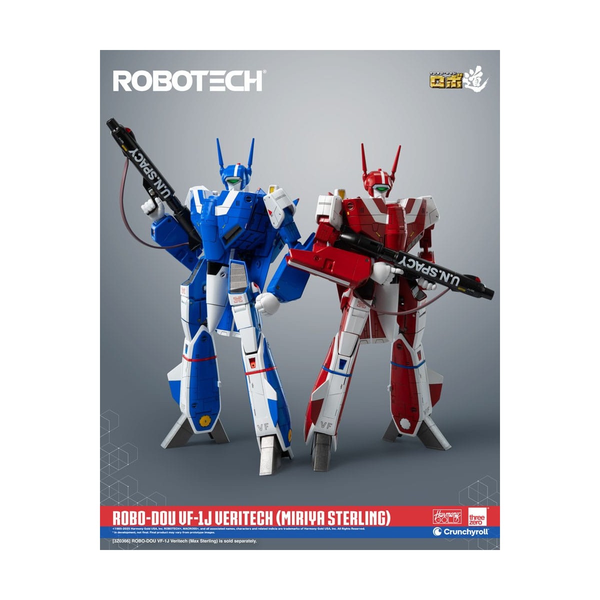 Three Zero - ROBOTECH - VF-1J Veritech (Miriya Sterling) Robo-Dou - Macross