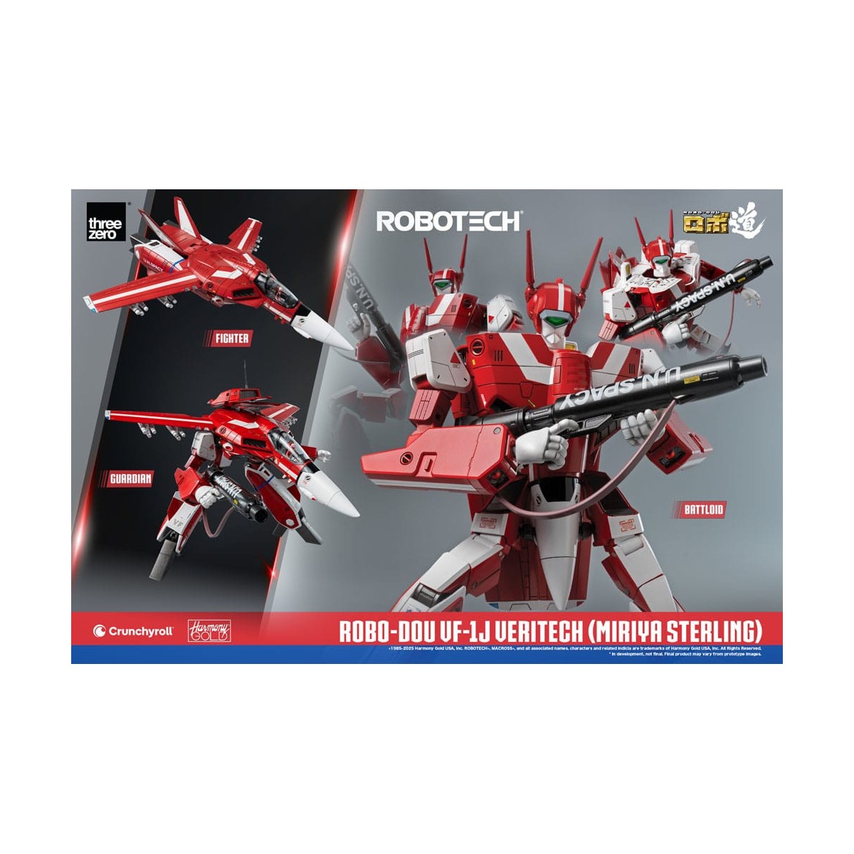 Three Zero - ROBOTECH - VF-1J Veritech (Miriya Sterling) Robo-Dou - Macross