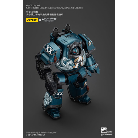 Joytoy - Warhammer - Alpha Legion - Contemptor Dreadnought with Gravis Plasma Cannon - The Horus Heresy