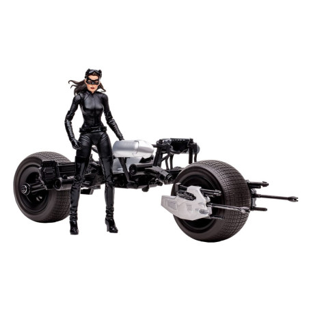 Mc Farlane - DC Multiverse - Batpod with Catwoman 1/12 (The Dark Knight Rise)