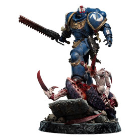 Weta Warhammer 40,000: Space Marine 2 statuette 1/6 Lieutenant Titus Battleline Edition 63 cm