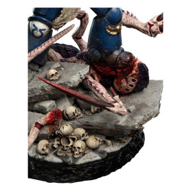 Weta Warhammer 40,000: Space Marine 2 statuette 1/6 Lieutenant Titus Battleline Edition 63 cm