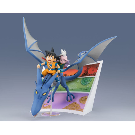 Bandai Dragon Ball Daima Figuarts Zero - Son Goku (mini) & Supreme Kai (mini) Welcome to the great Adventure!