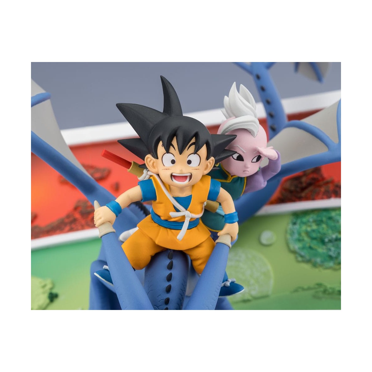 Bandai Dragon Ball Daima Figuarts Zero - Son Goku (mini) & Supreme Kai (mini) Welcome to the great Adventure!