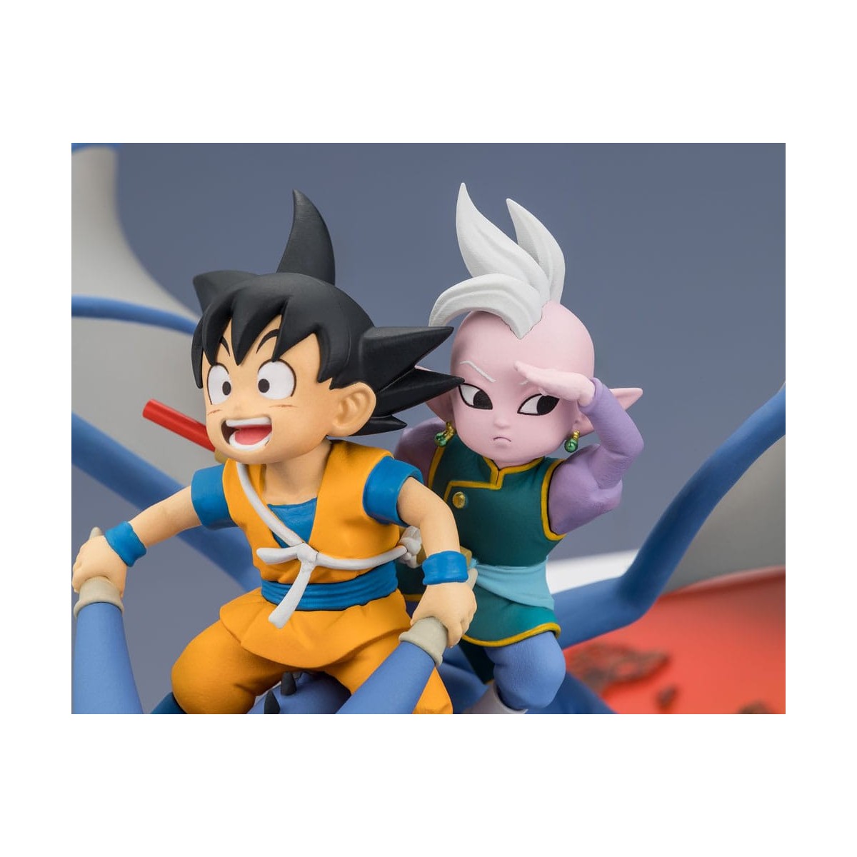 Bandai Dragon Ball Daima Figuarts Zero - Son Goku (mini) & Supreme Kai (mini) Welcome to the great Adventure!