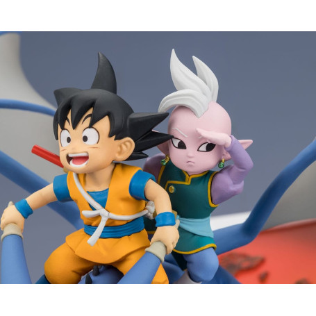 Bandai Dragon Ball Daima Figuarts Zero - Son Goku (mini) & Supreme Kai (mini) Welcome to the great Adventure!