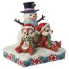 Enesco - Tic & Tac Bonhomme De Neige - Disney Traditions by Jim Shore