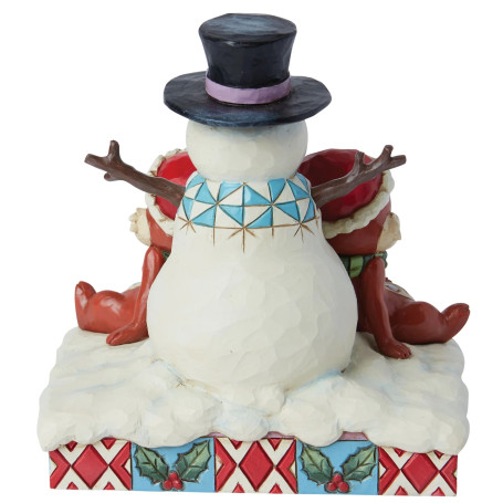 Enesco - Tic & Tac Bonhomme De Neige - Disney Traditions by Jim Shore