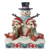 Enesco - Tic & Tac Bonhomme De Neige - Disney Traditions by Jim Shore