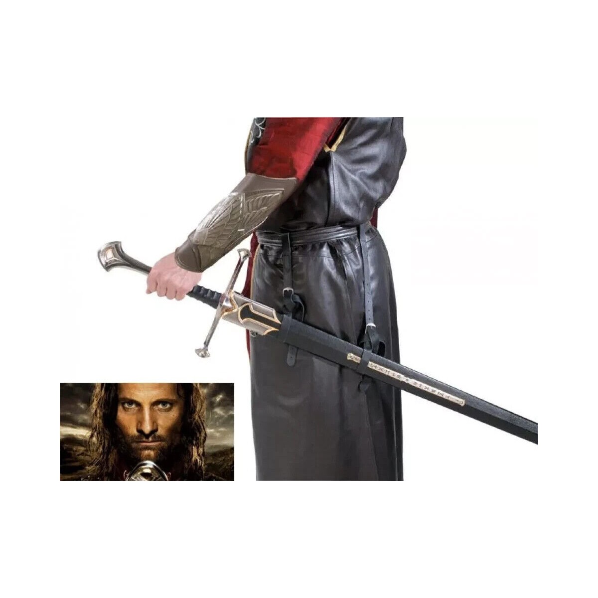 United Cutlery LOTR Anduril Scabbard - Anduril Scabbard The Lord of the Rings