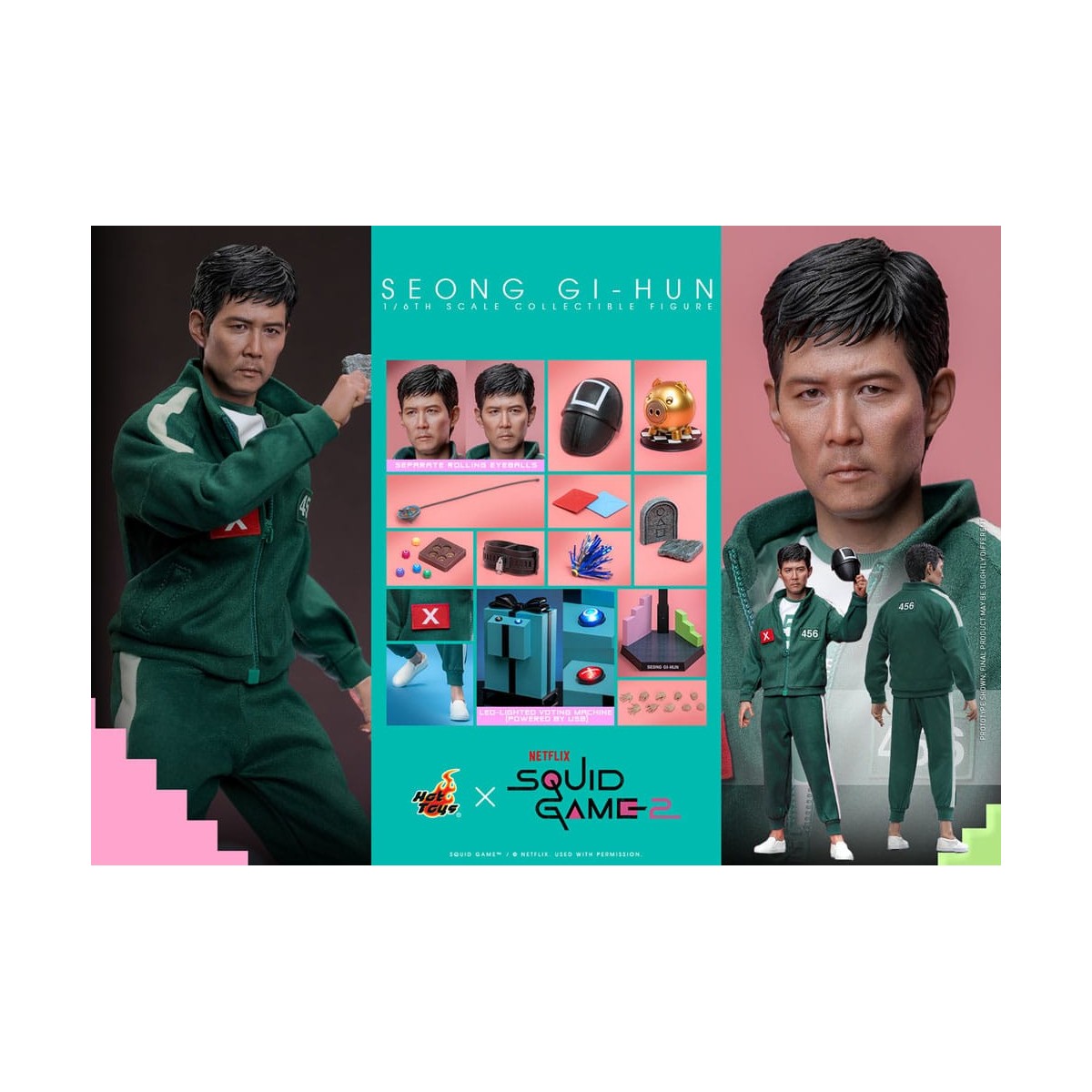 Hot Toys - Squid Game 2 - Seong Gi-hun 1/6