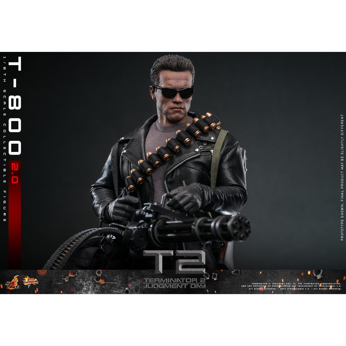 Hot Toys - Terminator 2: Judgment Day MMS 1/6 - Battle Damaged T-800 V2.0