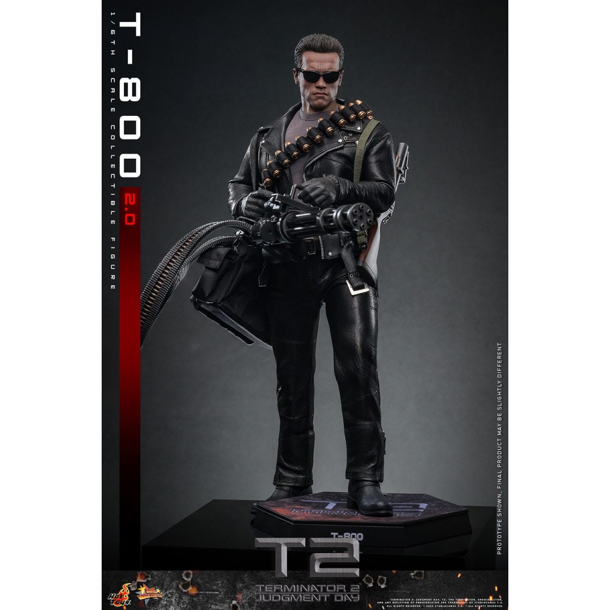 Hot Toys - Terminator 2: Judgment Day MMS 1/6 - Battle Damaged T-800 V2.0