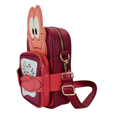 Disney La Petite Sirene - Loungefly shoulder bag Figural bow 35th Anniversary Sebastian