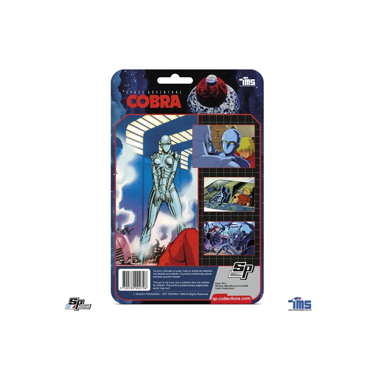 SP Collections - Cobra Super Pins Blister Card - COBRA