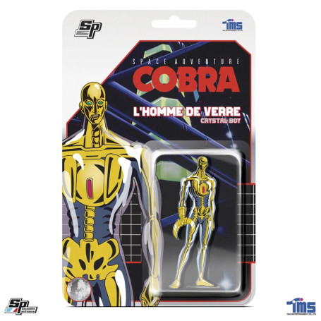SP Collections - Cobra Super Pins Blister Card - CRYSTAL BOY - L'Homme de Verre