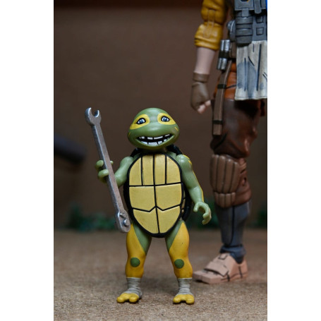 NECA - IDW Comics - Grammy April with Baby Yi & Moja - The Last Ronin The Lost Years - TMNT