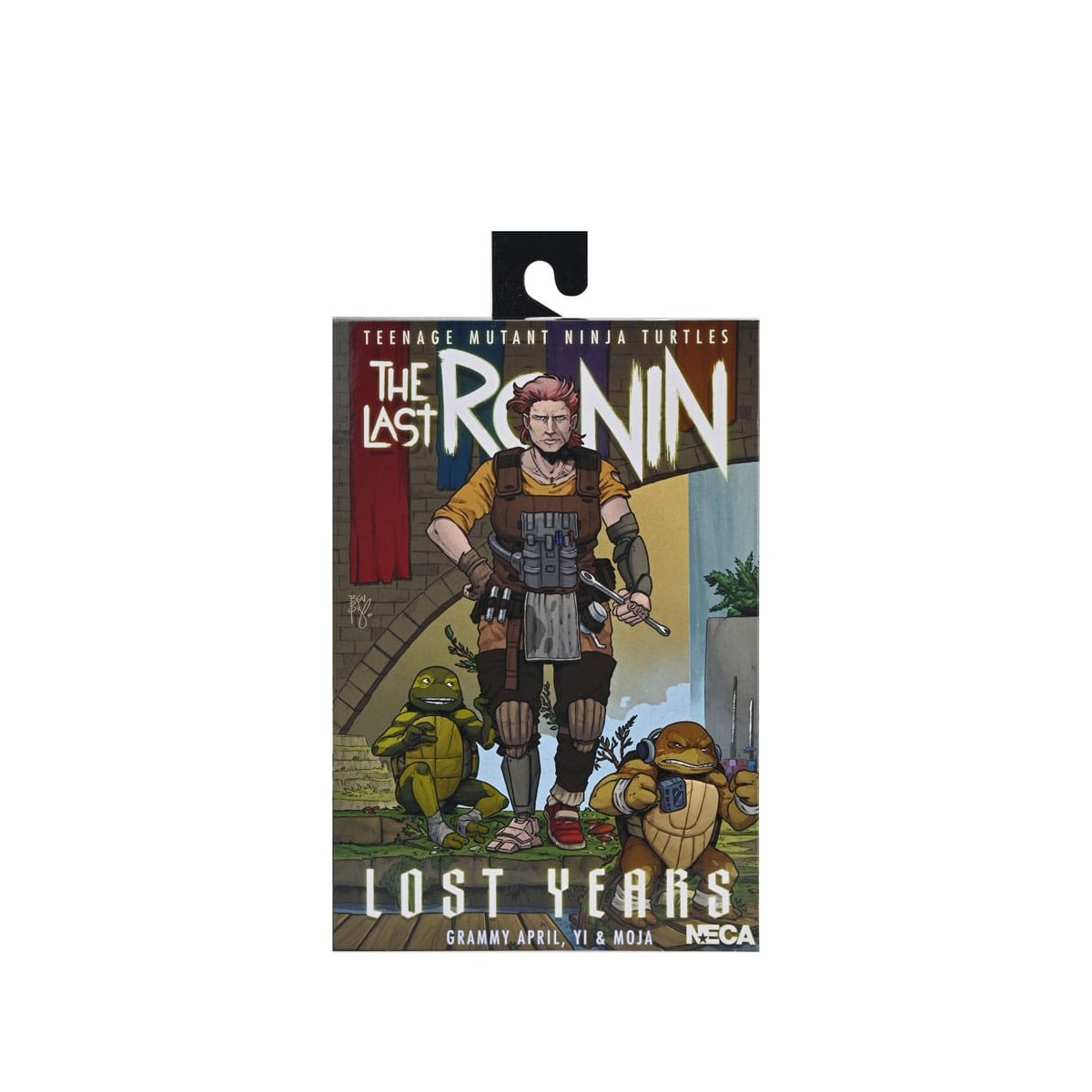 NECA - IDW Comics - Grammy April with Baby Yi & Moja - The Last Ronin The Lost Years - TMNT