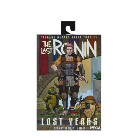 NECA - IDW Comics - Grammy April with Baby Yi & Moja - The Last Ronin The Lost Years - TMNT