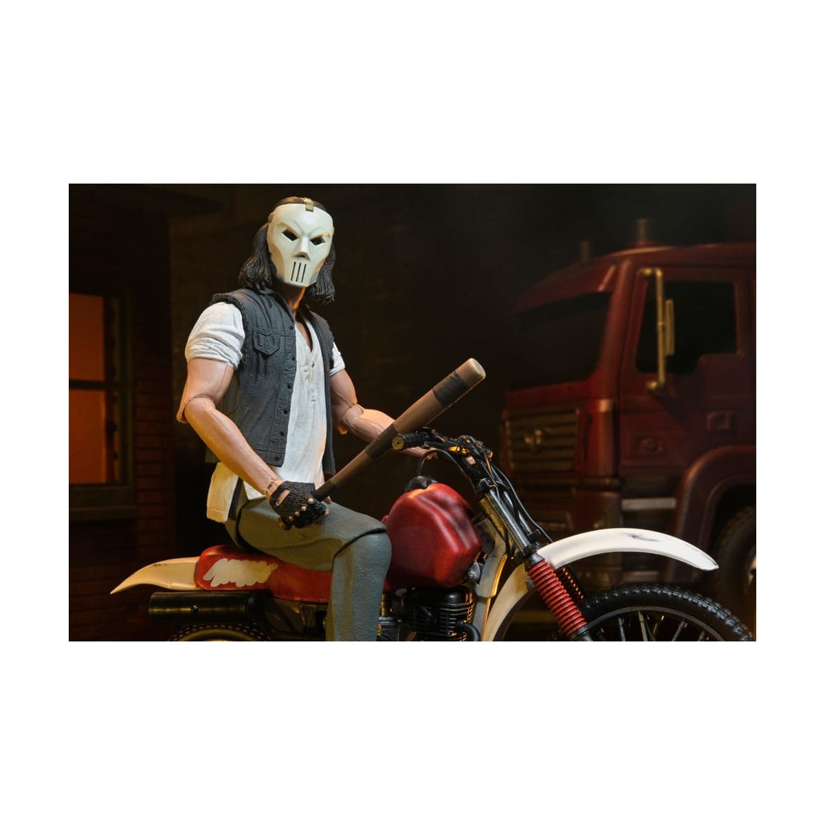 Neca - TMNT - Casey Jones with Dirt Bike - Teenage Mutant Ninja Turtles - Teenage Mutant Ninja Turtles - The Movie