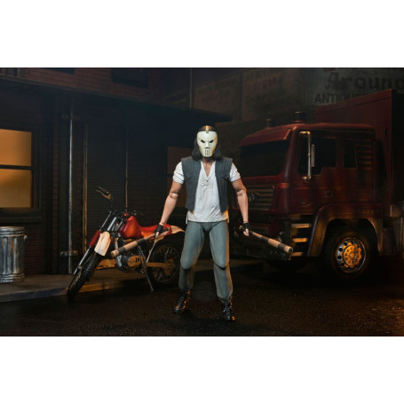 Neca - TMNT - Casey Jones with Dirt Bike - Teenage Mutant Ninja Turtles - Teenage Mutant Ninja Turtles - The Movie