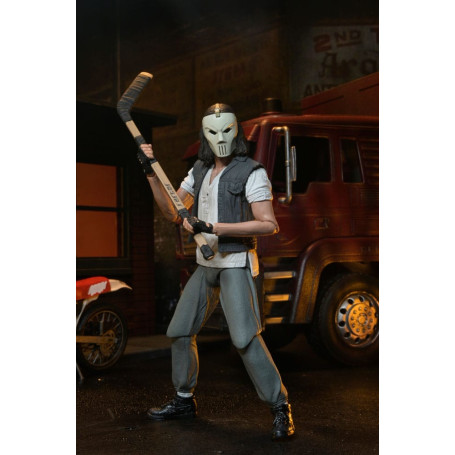 Neca - TMNT - Casey Jones with Dirt Bike - Teenage Mutant Ninja Turtles - Teenage Mutant Ninja Turtles - The Movie