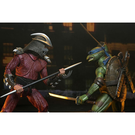 Neca - TMNT - Leonardo vs Shredder - Teenage Mutant Ninja Turtles - Teenage Mutant Ninja Turtles - The Movie