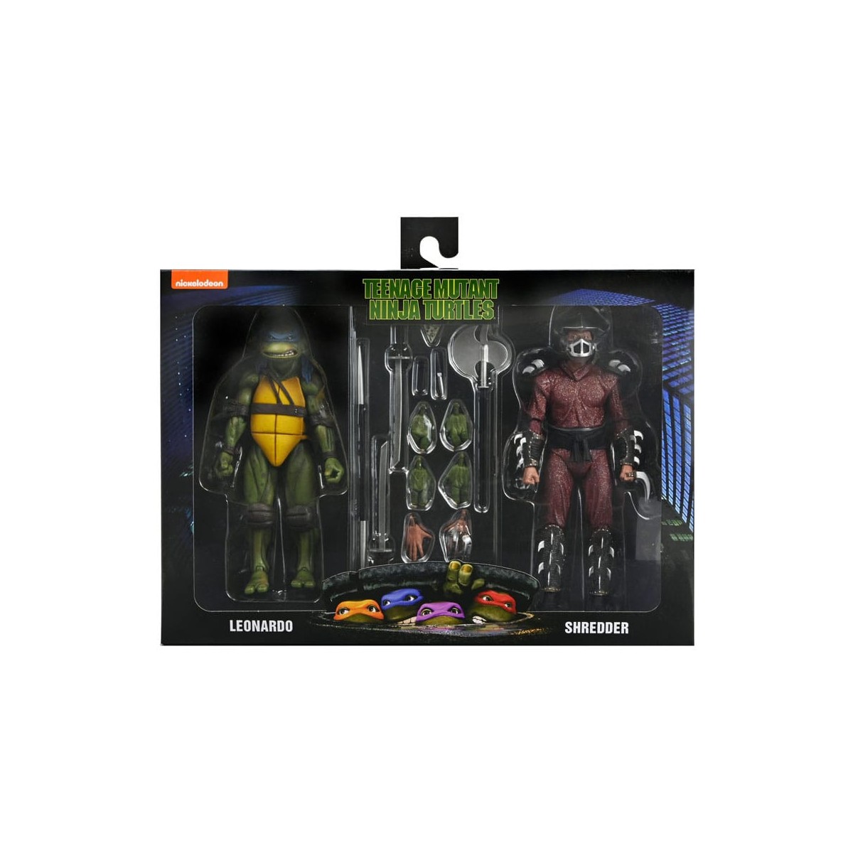 Neca - TMNT - Leonardo vs Shredder - Teenage Mutant Ninja Turtles - Teenage Mutant Ninja Turtles - The Movie
